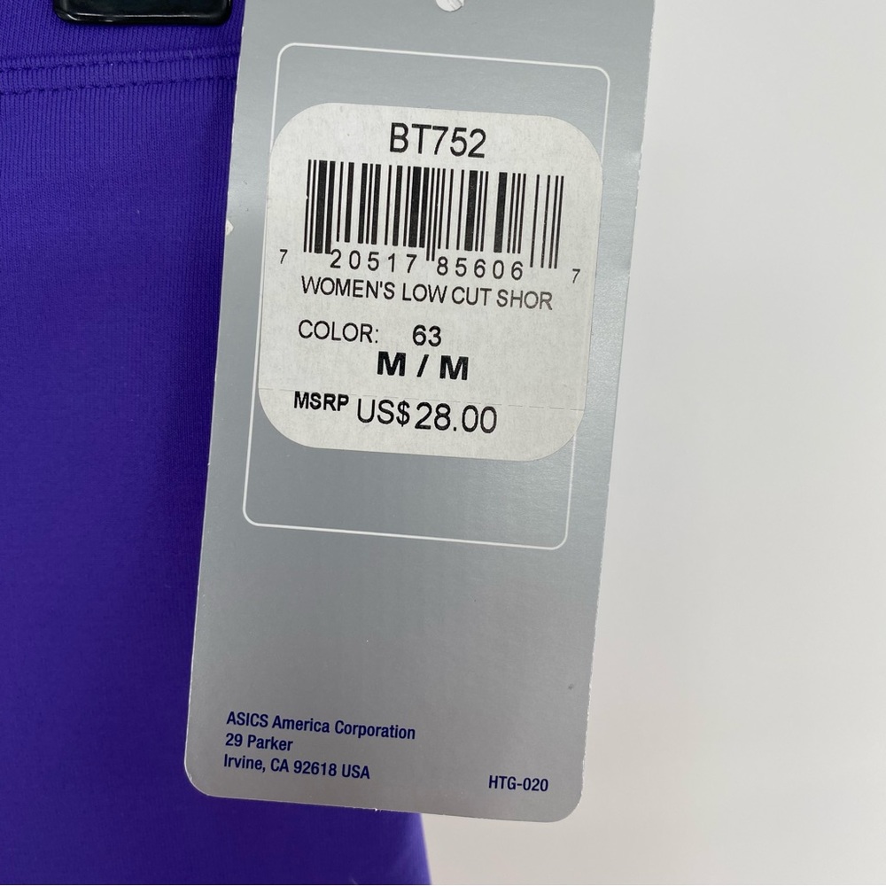 ASICS Women's Low Cut Performance active Short - Picture 3 of 8
